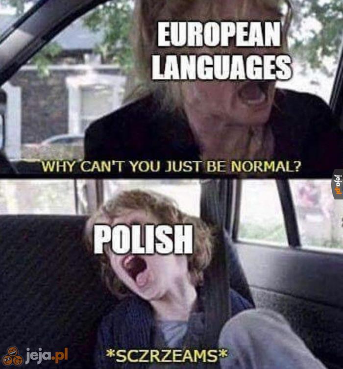 Polski hard język is