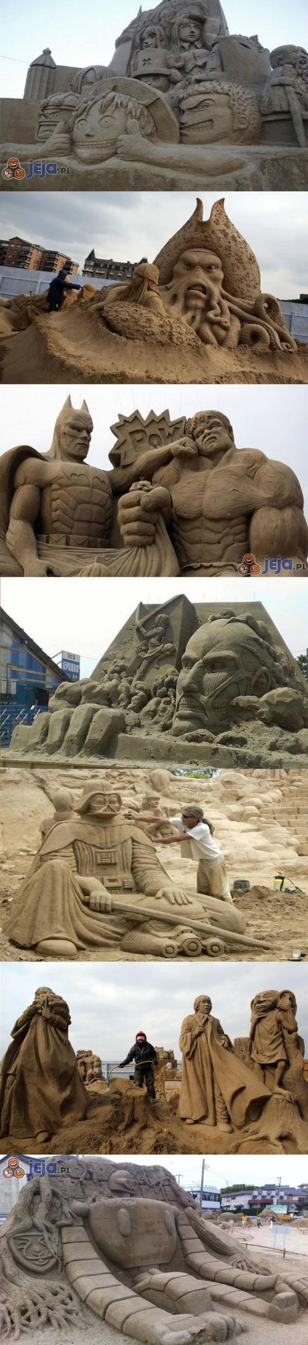 Rzeźby w piasku