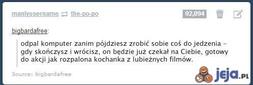 Gdy przesadzisz z komputerem
