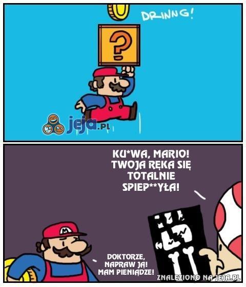Mario nie ma łatwego życia