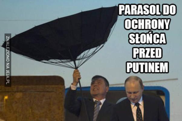 Parasol do ochrony przed Putinem