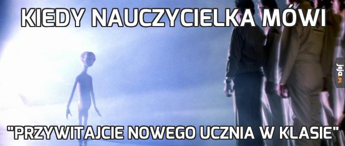 Kiedy nauczycielka mówi