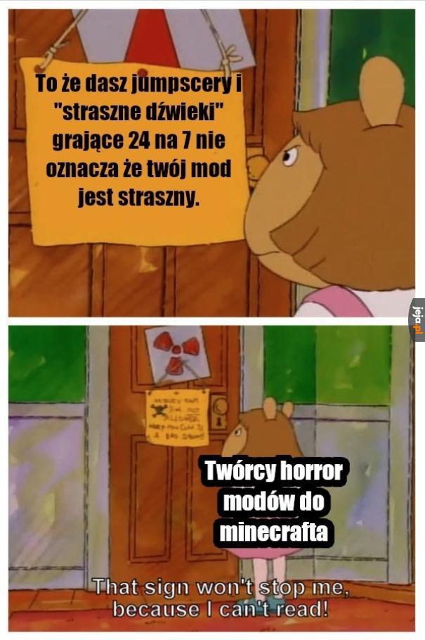 I jescze potwór mający w kij życia i zabijający na 1 hita.