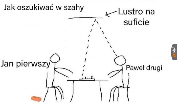 Ja techniki różne znam i dlatego wygrywam
