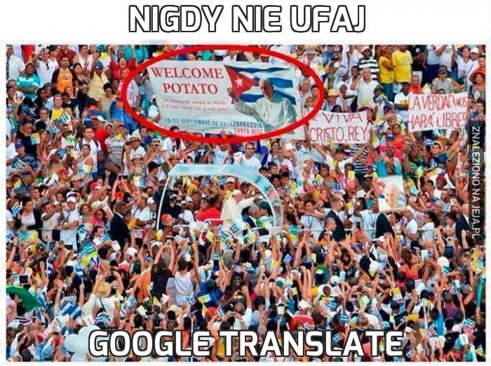 Nigdy nie ufaj