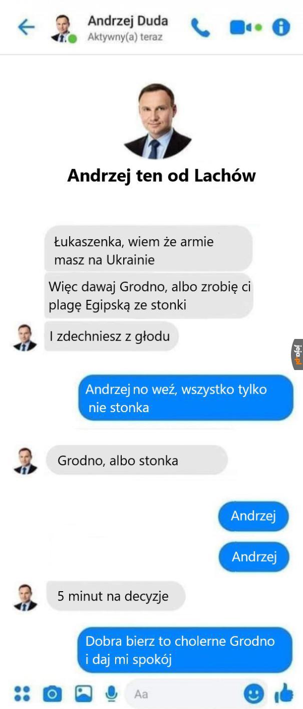 Andrzej negocjator