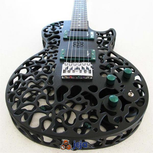 Gitara stworzona za pomocą drukarki 3D