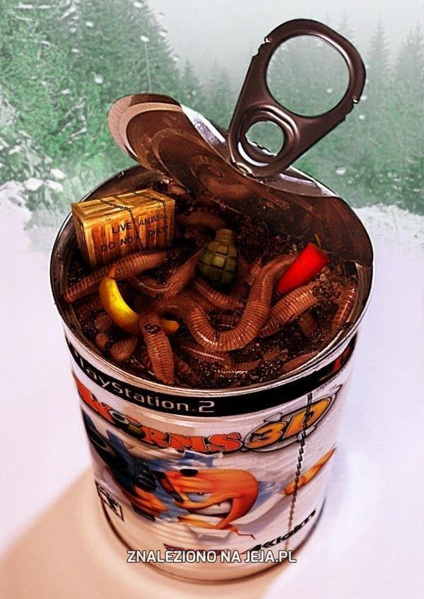 Worms 3D w konserwie