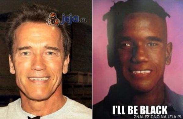 Arnold ma czarnego bliźniaka