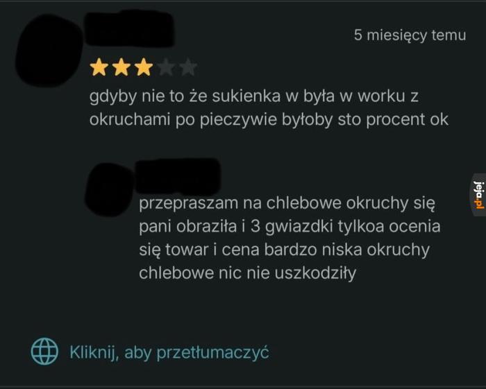 Co się kobieto czepiasz