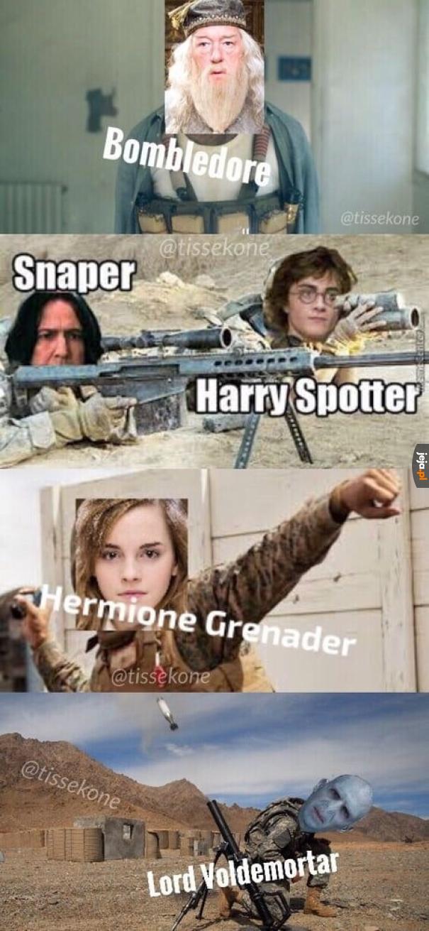 Jesteś żołnierzem Harry