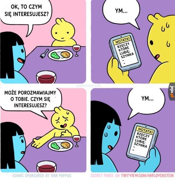 A co jest nie tak z szynką?