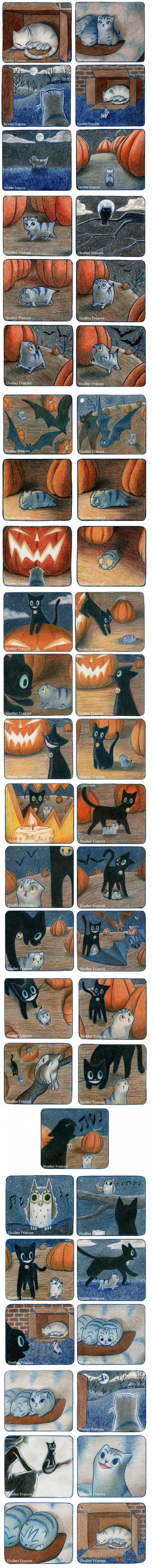 Pierwszy komiks halloweenowy