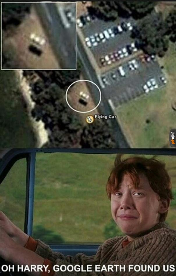 Harry Potter i Google Maps