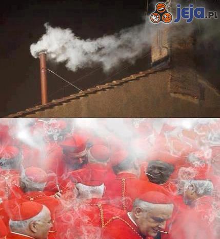Skąd ten biały dym?