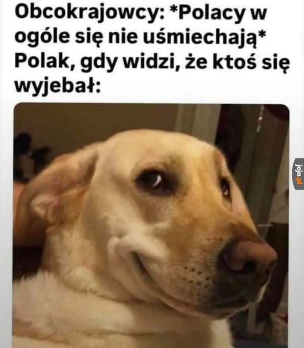 Zdarza nam się przemycić uśmieszek od czasu do czasu