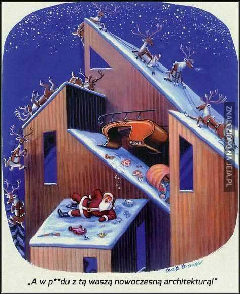Mikołaj - pierwszy krytyk architektury