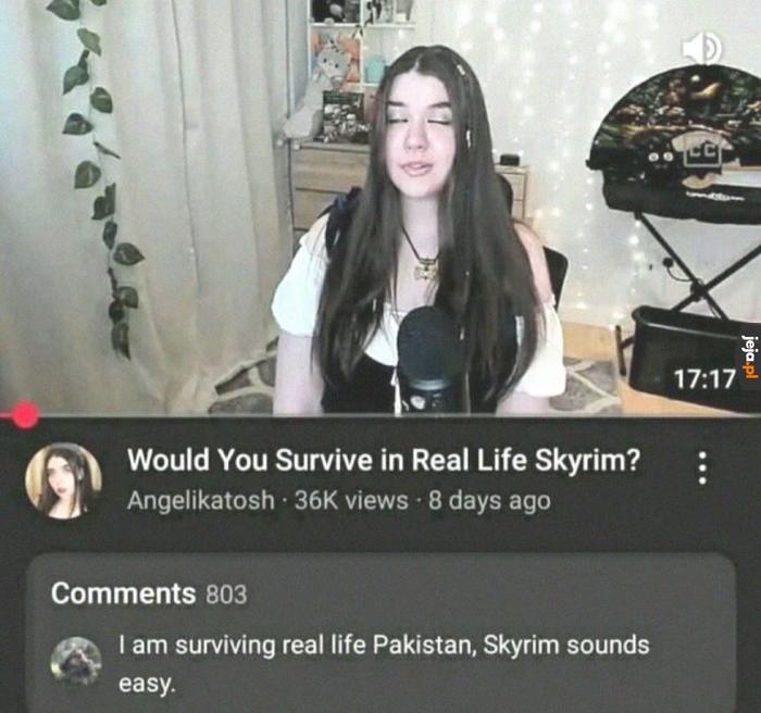 Skyrim w prawdziwym życiu
