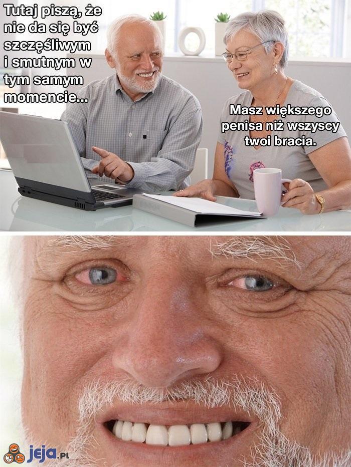 Moi bracia duży penis