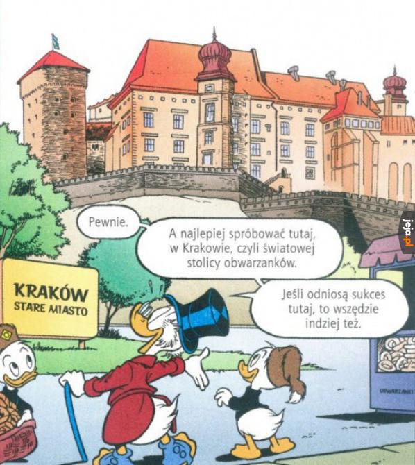 Sknerus McKwacz był w Krakowie, a Ty?