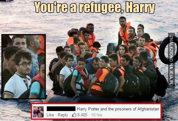 Jesteś uchodźcą, Harry!