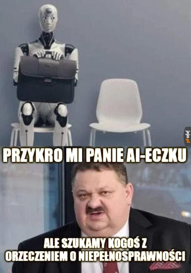 AI-eczek szuka pracy