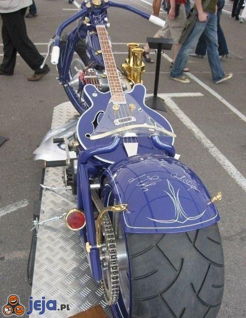 Gitarowy motocykl