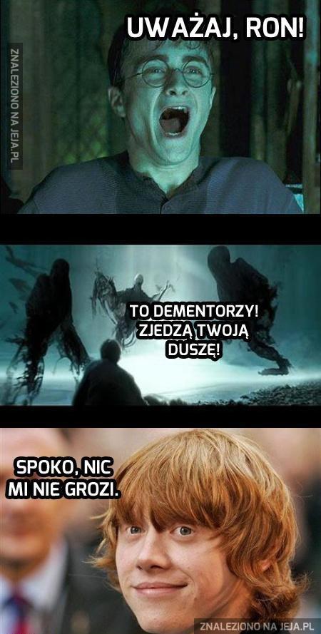 Pfff, Dementorzy sobie mogą...