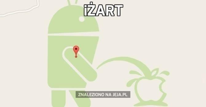 Tymczasem na mapach Google