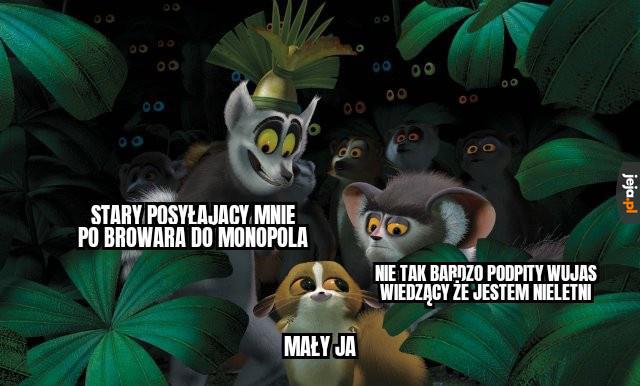 No młody idź do sklepu, bo mi ciężko