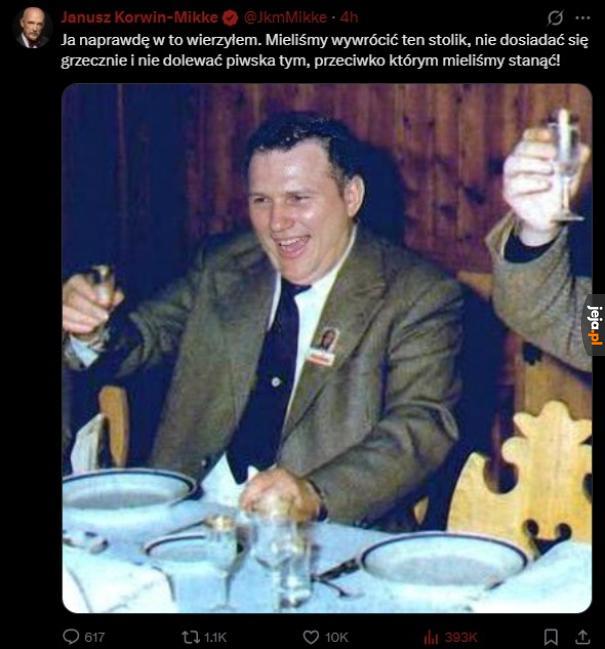 Janusz Status: Zdradzony