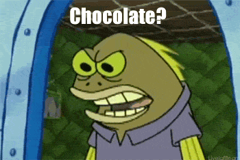 Gdy moja siostra wyjmie czekoladę