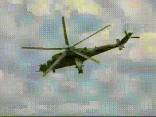 Kamera zsynchronizowana z łopatami helikoptera