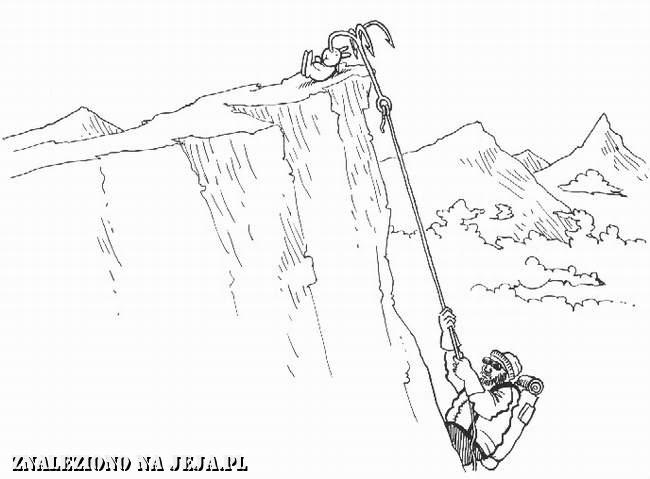 Samobójstwa zajączka: Zajączek i alpinista