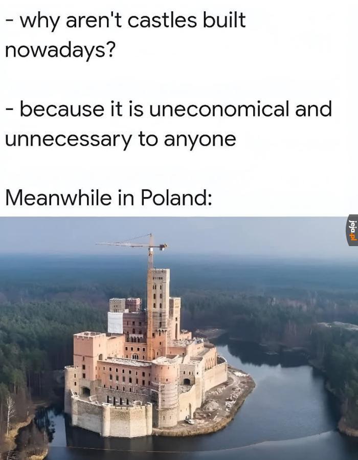 Przynajmniej się nie marnują zabytki