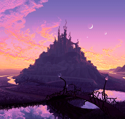 Pikselowy zamek