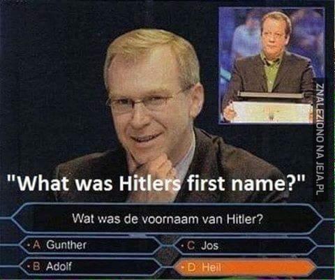Jak miał na imię Hitler?