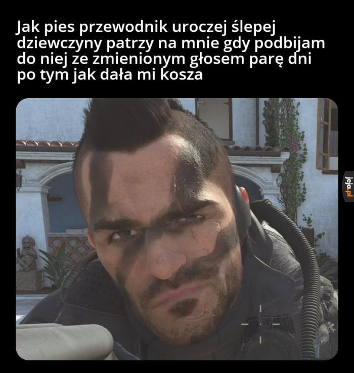 Nie żeby zauważyła różnicę