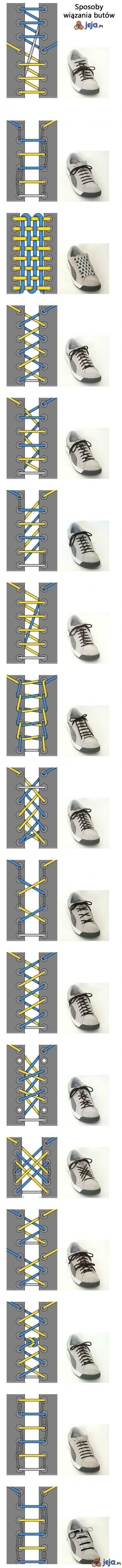 Sposoby wiązania butów