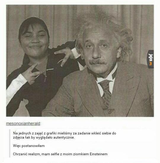 Dobry ziomek Einstein
