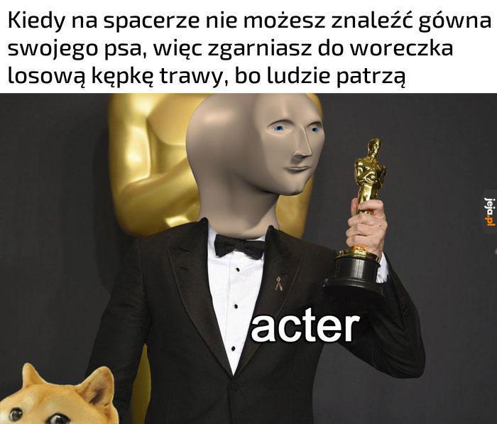 Właściciele psów to wybitni aktorzy