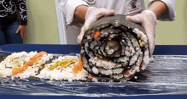Ogromne sushi