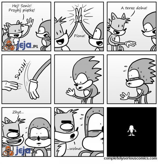 Urażona duma jeża Sonica