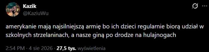 Czyli jesteśmy gorsi