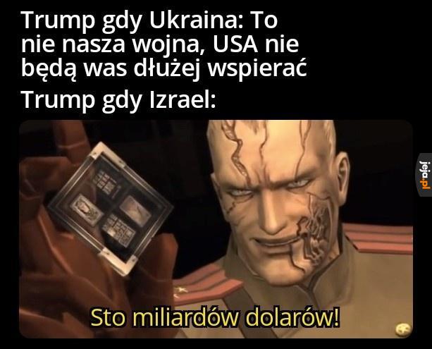 Pomarańczowa twarz ma inne priorytety