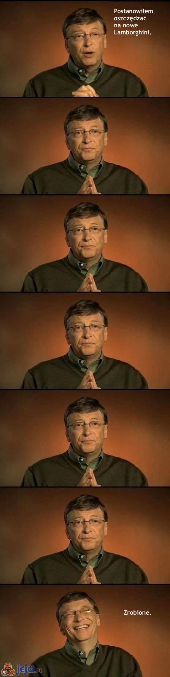 Bill Gates zaczyna oszczędzać