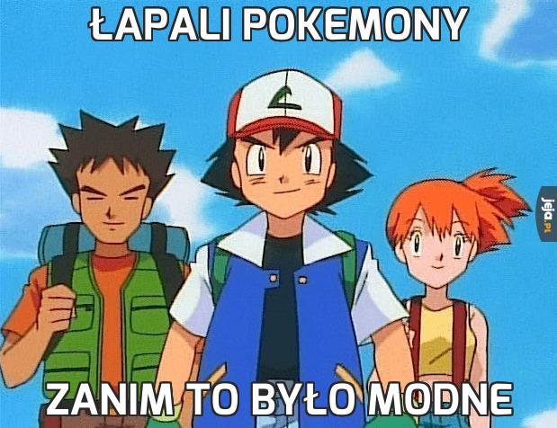 Łapali Pokemony