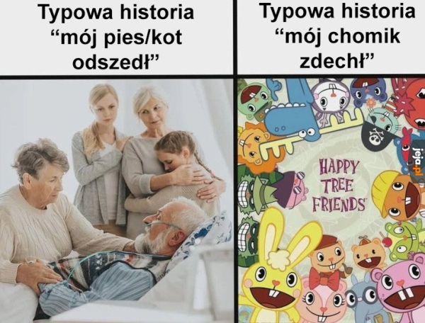 Chomiki zawsze odchodzą ze stylem
