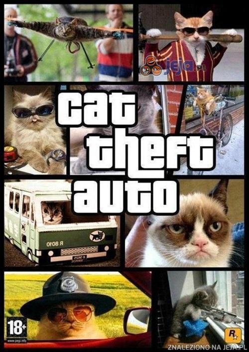 Graliście już w Cat Theft Auto?