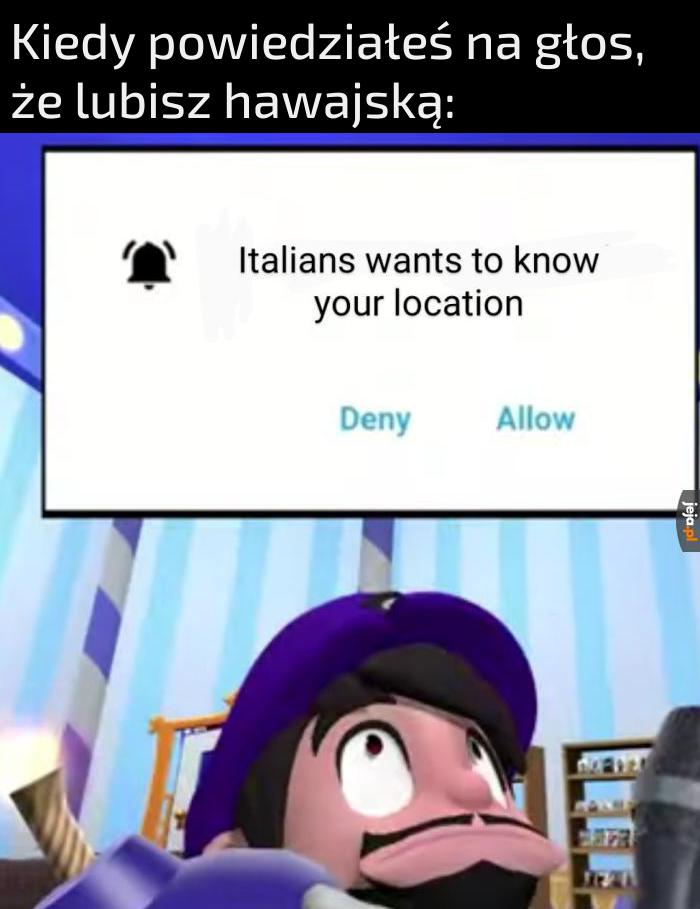 Włosi chcą znać twoja lokalizacje